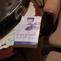 Simple study Bible area